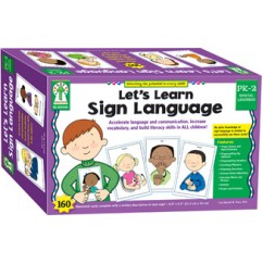 SIGN LANGUAGE WT CARDS