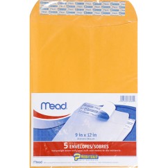 Mead Press It Seal It 5ct 9 X 12