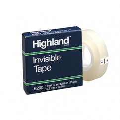 HIGHLAND INVISIBLE TAPE 1/2X1296IN