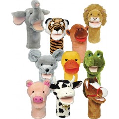 Plushpups Hand Puppets Set Of 10