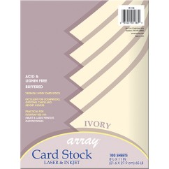 ARRAY CARD STOCK IVORY