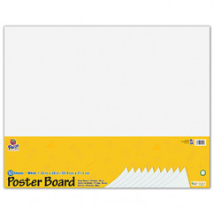 WHITE POSTER BOARD 22X28 10 SHEETS