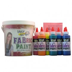 Handy Art Fabric Paint Bucket Kit