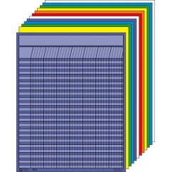 Vertical Chart Set 1/2 X 1/2