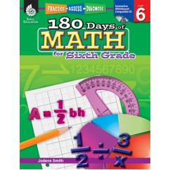 180 Days Of Math Gr 6