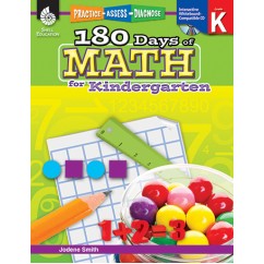 180 Days Of Math Gr K