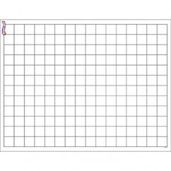 Graphing Grid Small Squares Wipe