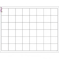 Graphing Grid Large Squares Wipe