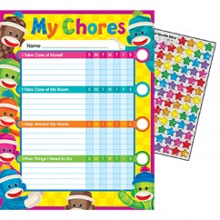 SOCK MONKEY CHORE CHART