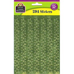 Stickers Gold Stars Foil 294pk