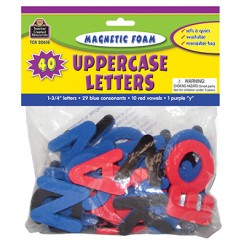 Magnetic Foam Uppercase Letters