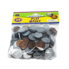 PLAY MONEY ASSORTED COINS