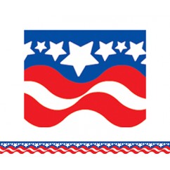 Patriotic Border Trim