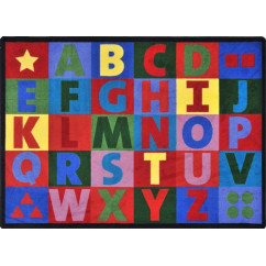 Oversize Alphabet Rug | ABC Rugs | ABC Rugs | ABC Classroom Rugs