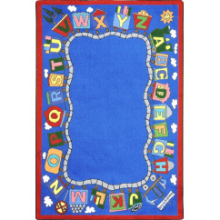 Reading Train Classroom Rug | ABC Rugs | ABC Classroom Rugs