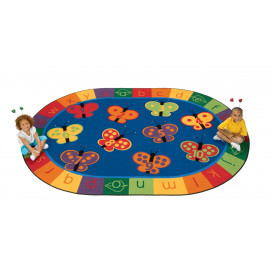 Butterfly Fun Carpet | Preschool Rugs | Classroom Rugs | ABC Rugs | Alphabet Rugs