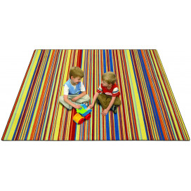 Latitude Rug | Striped Classroom Rug