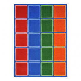 Blocks Abound Classroom Seating Rugs | Seating Rugs
