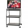 Wide Body Flat Panel TV Cart