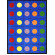 Joy Carpets Lots of Dots | Organizational Rugs | Classroom Seating Rugs