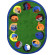 Joyful Faces Classroom Rug | multicultural classroom rugs