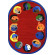 Joyful Faces Classroom Rug | multicultural classroom rugs