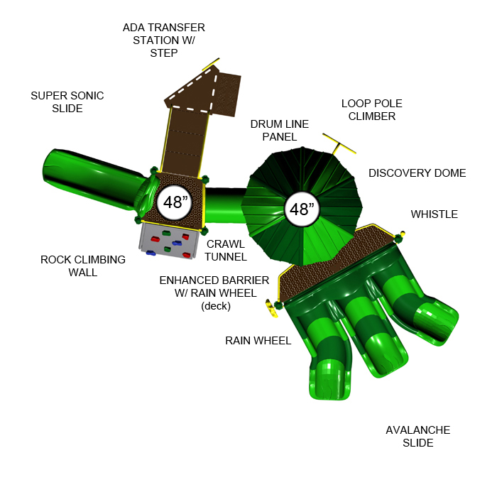 Top View BYO Playground