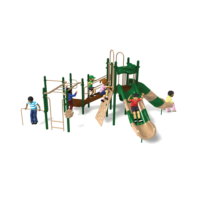 Mighty Monarch Front View BYO Playground