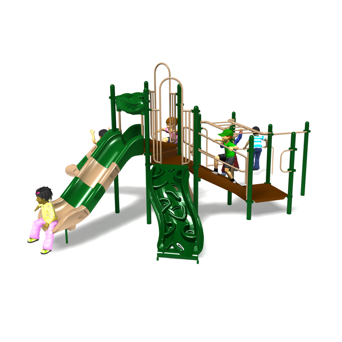 Mighty Monarch Back View BYO Playground