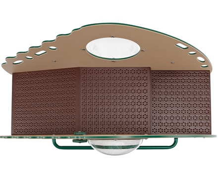 Top View, Coated Steel Platform BYO Playground