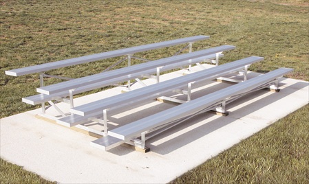4 Row Bleachers Low Rise Bleachers