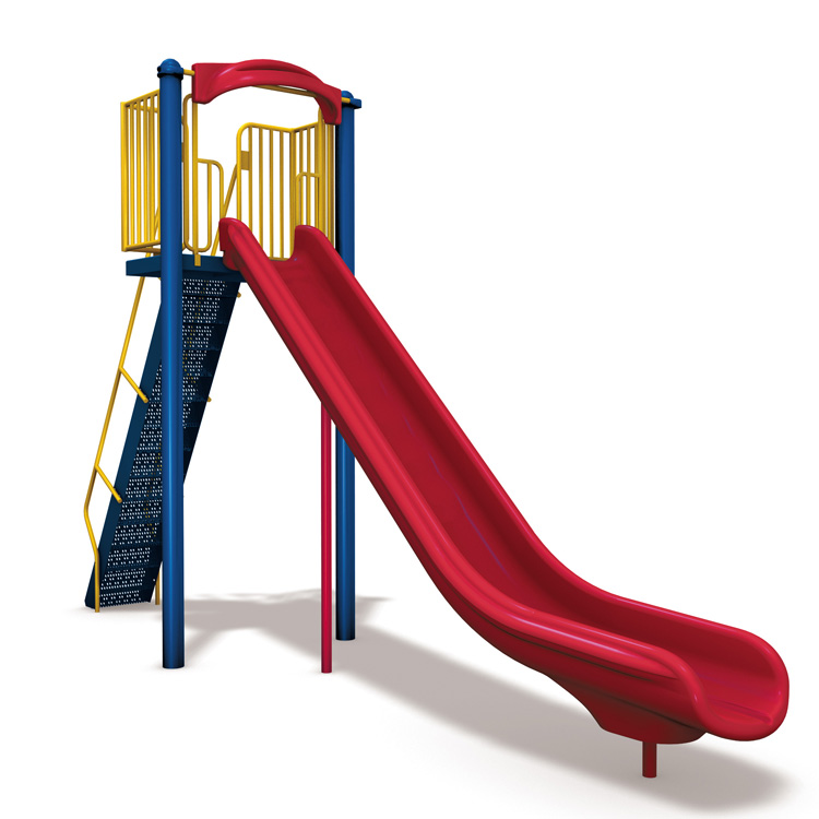 Velocity Commercial Playground Slide | 8' Velocity Slide