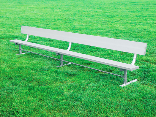 15 ft Aluminum Sports Bench BYO Playground