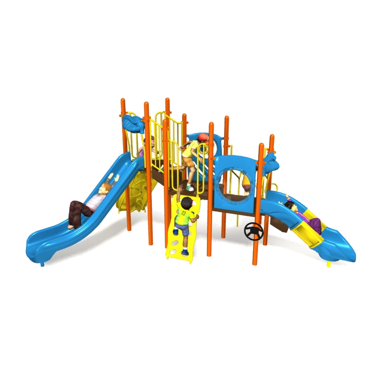 Front View - Sunny Day Colors BYO Playground