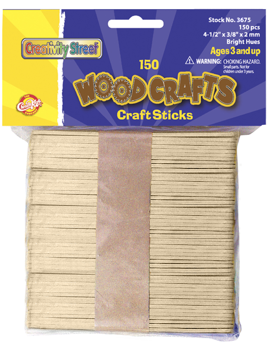 Pacon Wooden Craft Sticks