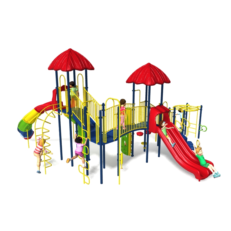 Back View - Lifesaver Colors BYO Playground