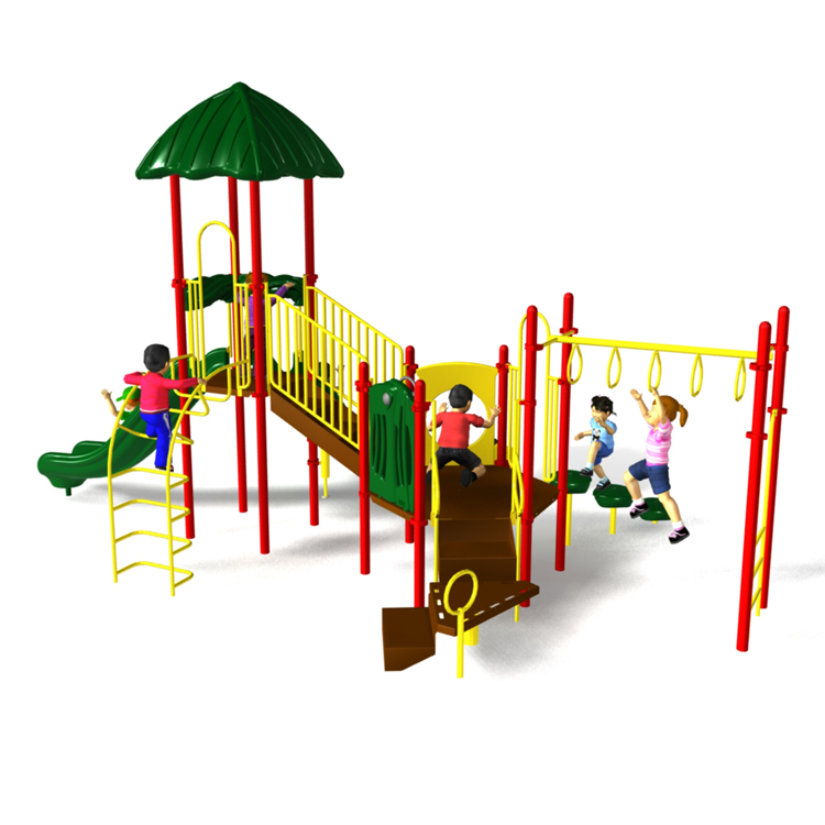 Monkeying Around - Back View BYO Playground
