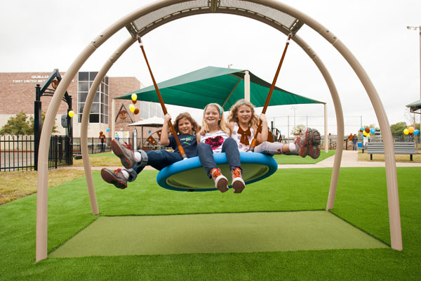 commercial playground swing sets