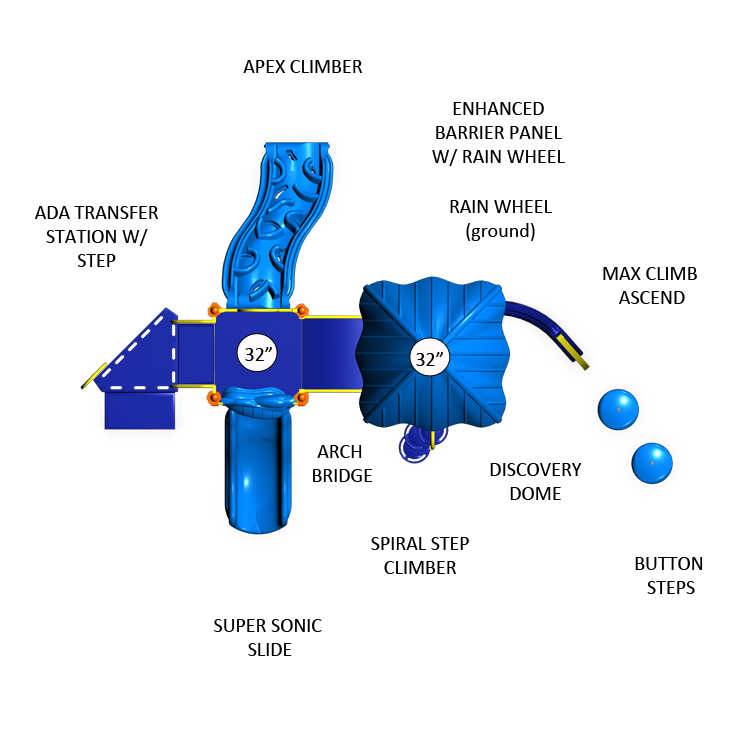 Puddle Jumper Playground Structures
