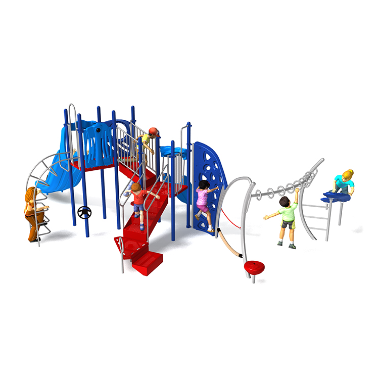 Space Race - Back View BYO Playground