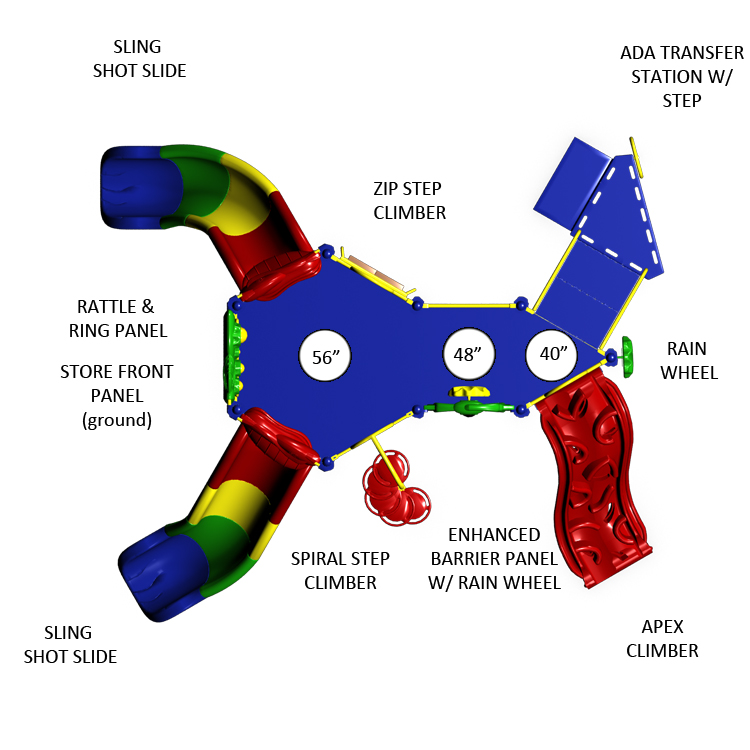 Toucan Slam - Top View Toucan Slam - Top View