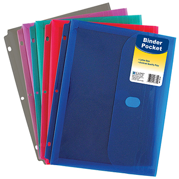 Blush 1 Pocket Binder, Binders and Filing