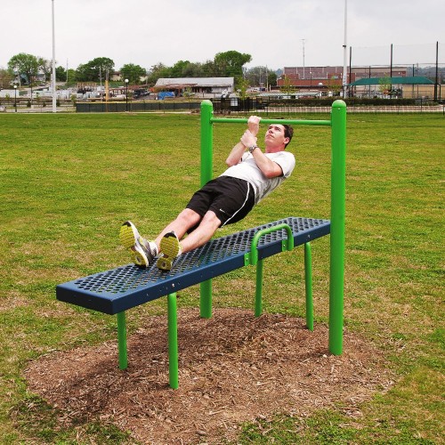 Horizontal Chin-Up Station Horizontal Chin-Up Station