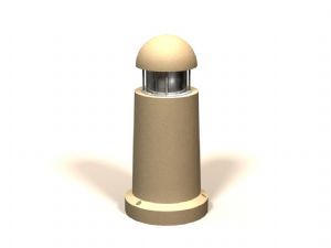 Lighted Concrete Bollard - 36 in Lighted Bollard