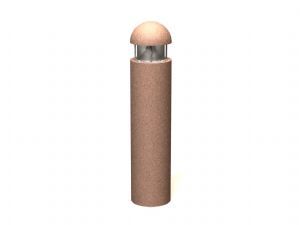 Lighted Concrete Bollard 54 in. Lighted Bollards
