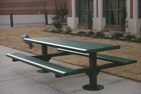 8' Rectangle Pedestal Picnic Table 8' Rectangle Pedestal Picnic Table