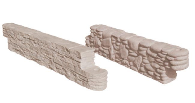 Faux Stone Border Faux Stone Border