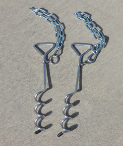 Ground anchors Soccer Goal Ground Anchors