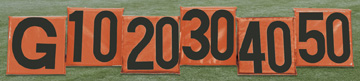 Football Sideline Markers Sideline markers