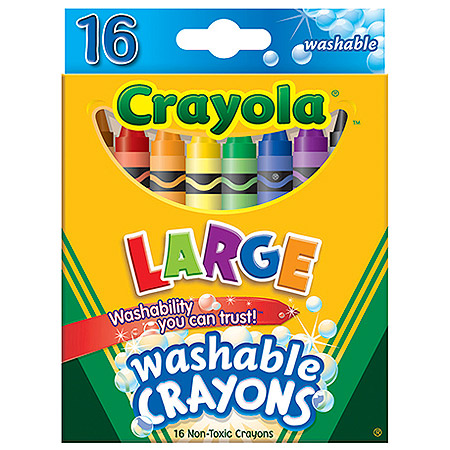 Crayola Jumbo Crayons for Toddlers, Coloring Supplies, 16ct